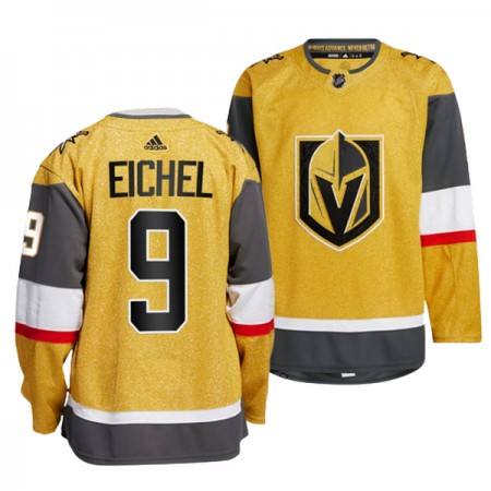Dresovi Vegas Golden Knights Jack Eichel 9 Adidas Gold Authentic - Muške Dresovi Vegas Golden Knights Jack Eichel 9 Adidas Gold Authentic - Muške